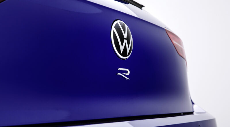 2022 Volkswagen Golf R rear badge