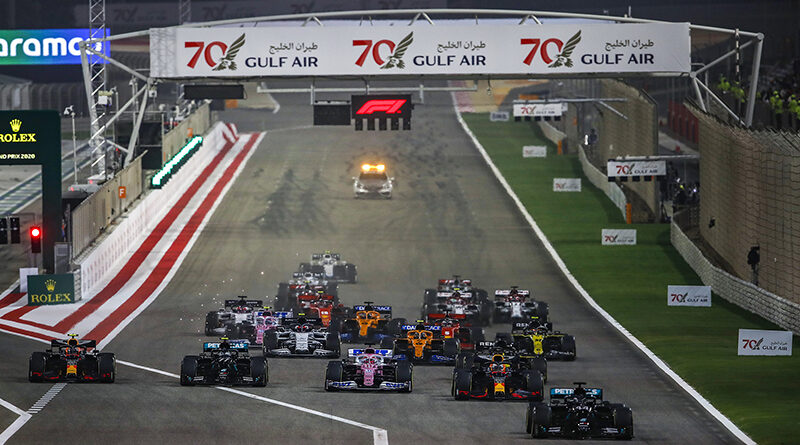 2020 Bahrain Grand Prix standing start