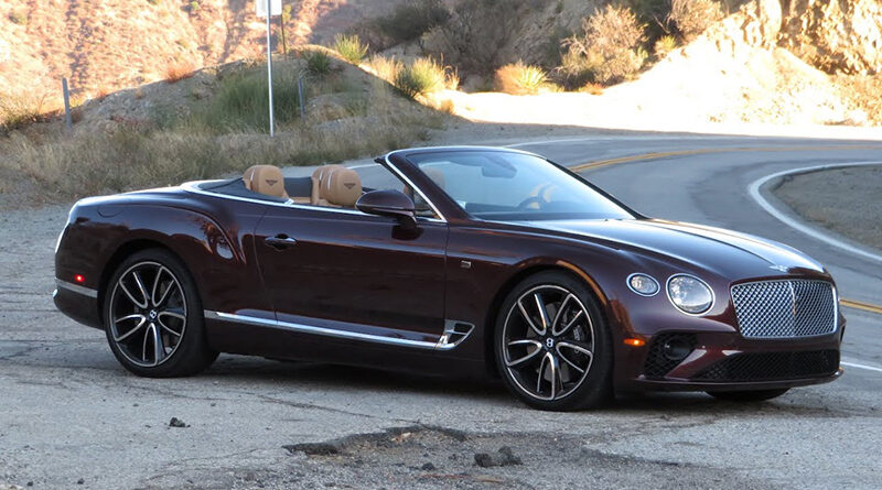 Bentley Continental GT Convertible on The Smoking Tire