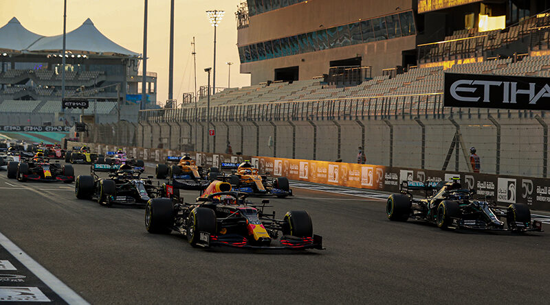 2020 Abu Dhabi Grand Prix starting grid