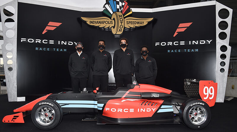 Rod Reid announces the Force Indy race team in an effort to bring more diversity to Indy Car