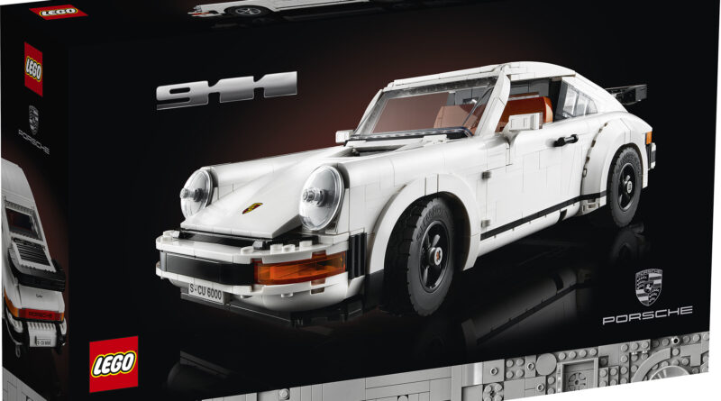 LEGO CREATOR Porsche 911 set 10295 box art front