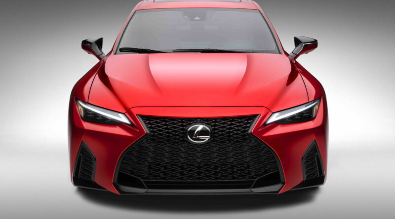 Lexus IS 500 F Sport Performance front view close up
