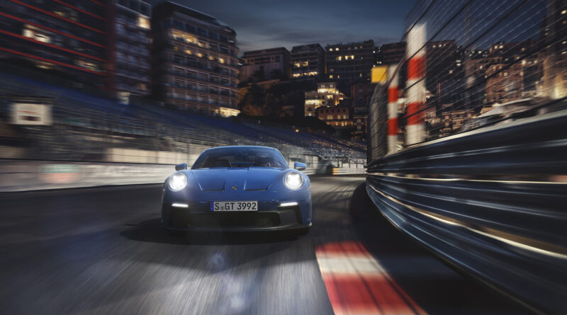 2022 Porsche 911 GT3 on track