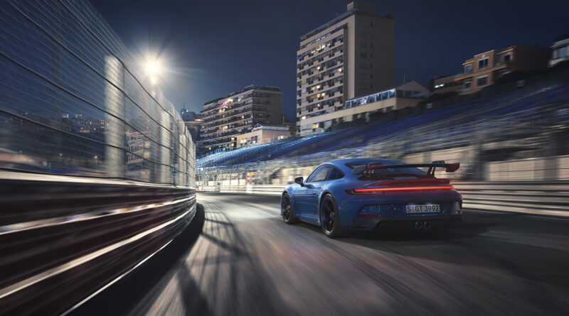 2022 Porsche 911 GT3 on track