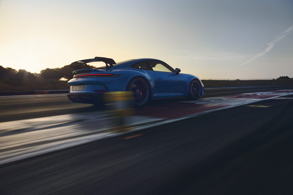 2022 Porsche 911 GT3 on track