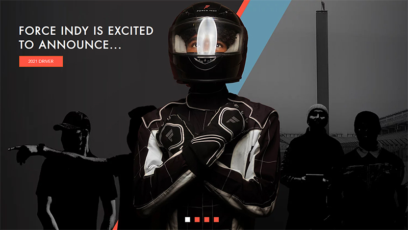 African-American race car driver Myles Rowe has been signed to the Force Indy USF2000 team for 2021