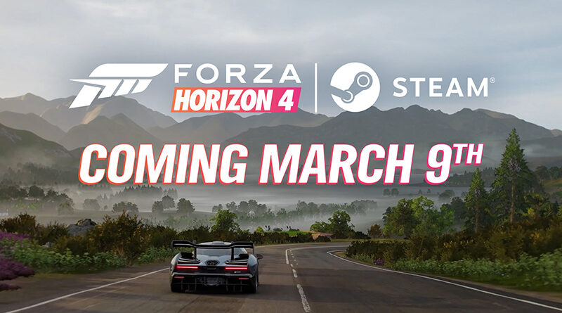 Forza Horizon 4 is coming to Steam on March 9th, 2021