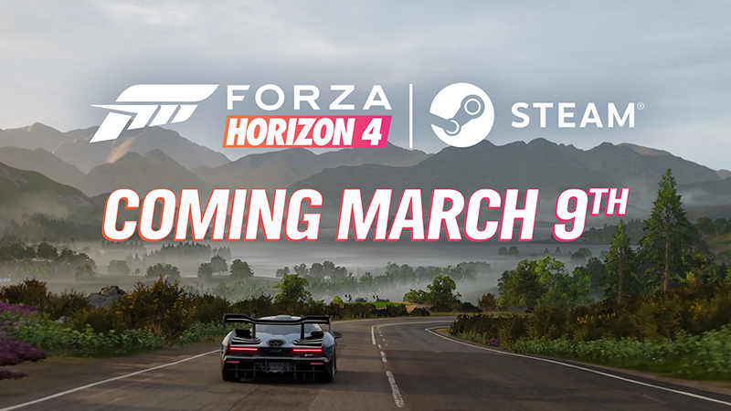 Forza Horizon 4 is coming to Steam on March 9th, 2021