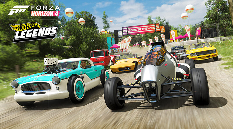 Hot Wheels Legends Car Pack DLC now available in Forza Horizon 4