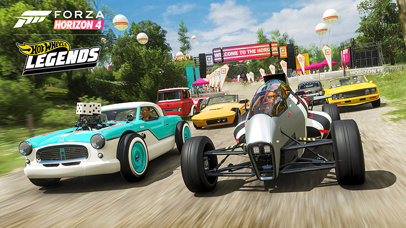 Hot Wheels Legends Car Pack DLC now available in Forza Horizon 4