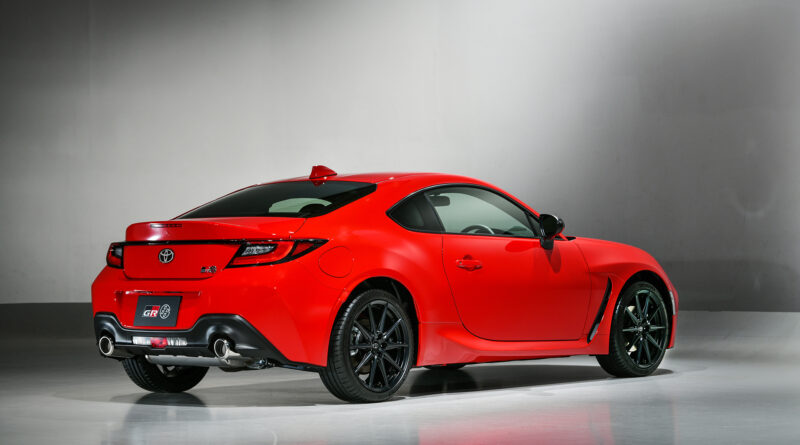 2022 Toyota GR 86 rear side view