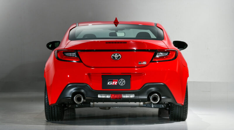 2022 Toyota GR 86 rear view