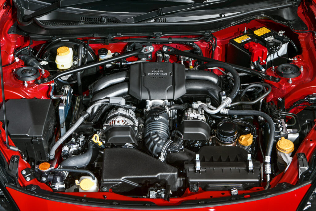 2022 Toyota GR 86 engine bay