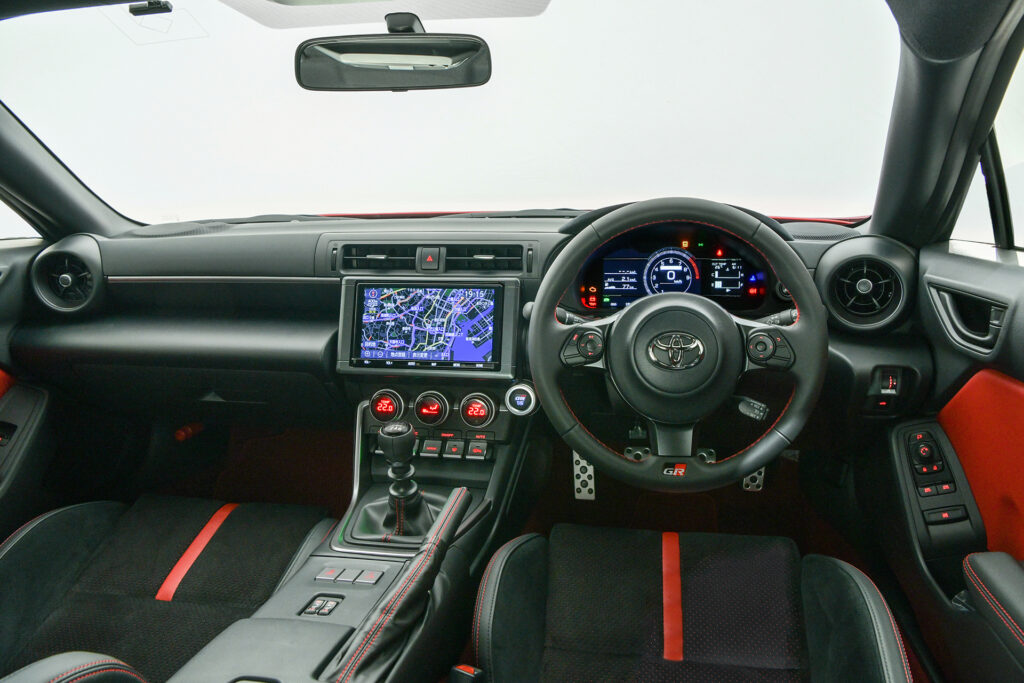 2022 Toyota GR 86 dashboard