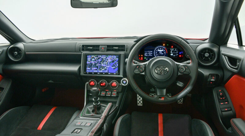 2022 Toyota GR 86 dashboard