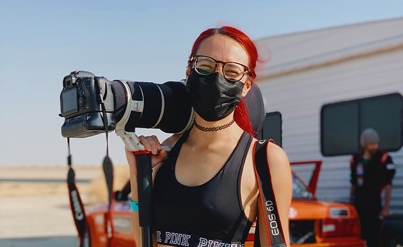 Photographer Caitlin Ting. Photo by Drew Fishbein