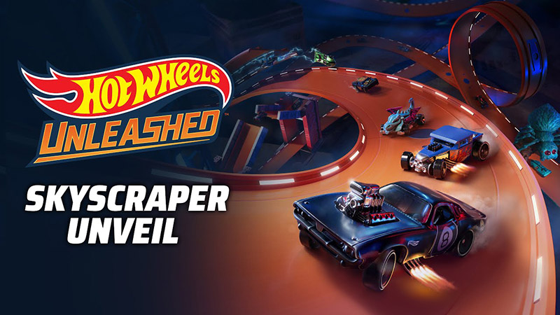 Hot Wheels Unleashed Skyscraper trailer