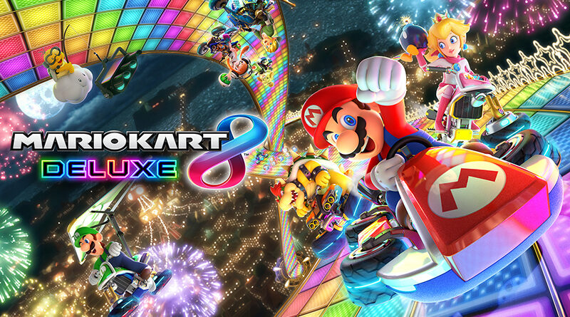 Nintendo Switch Mario Kart 8 Deluxe title screen