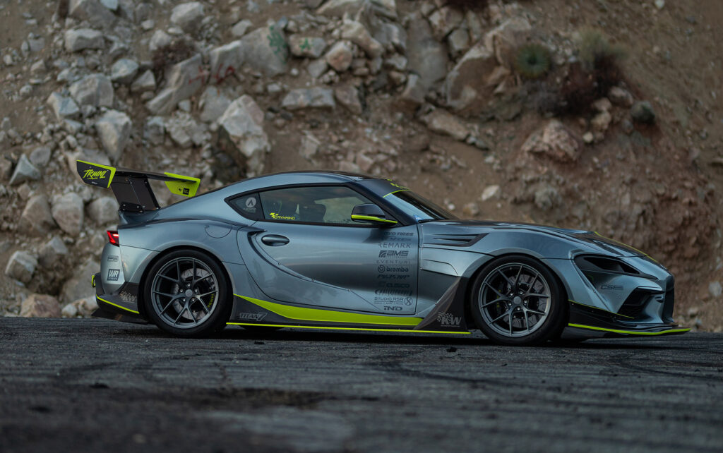 Daniel Song's A90 Supra with a Varis Supreme widebody kit