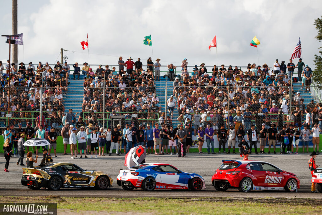 Formula Drift 2021 Round 2 Orlando Top 16 opening ceremony