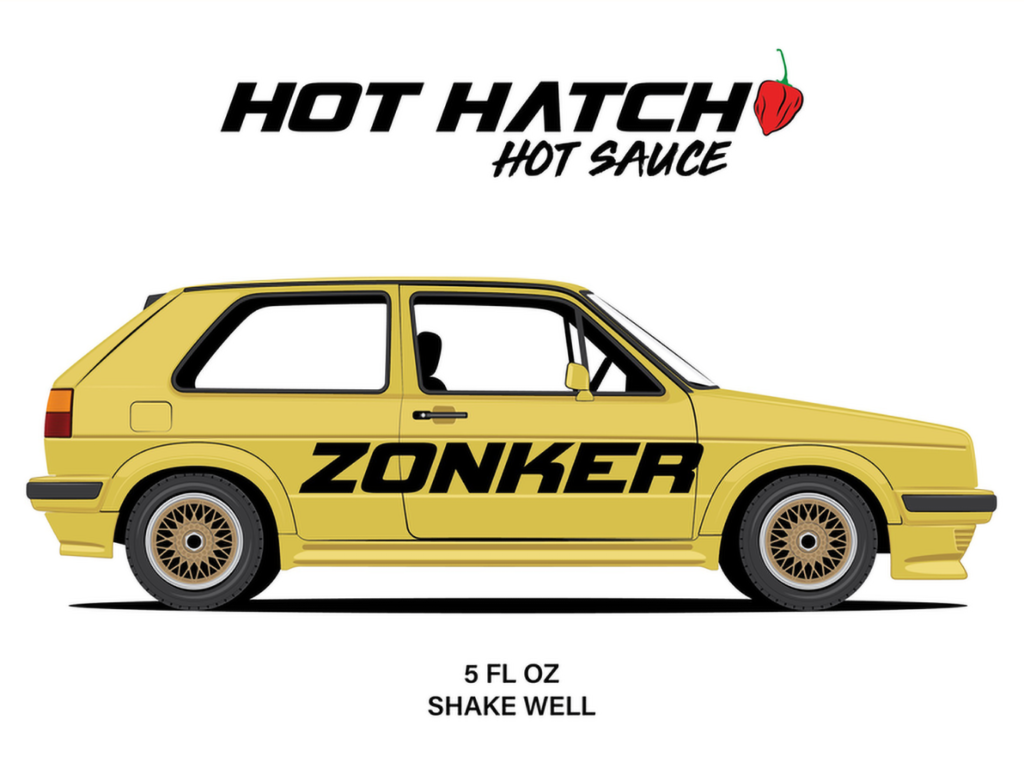 Hot Hatch Hot Sauce "The Zonker" flavor. Graphic by Lane Skelton