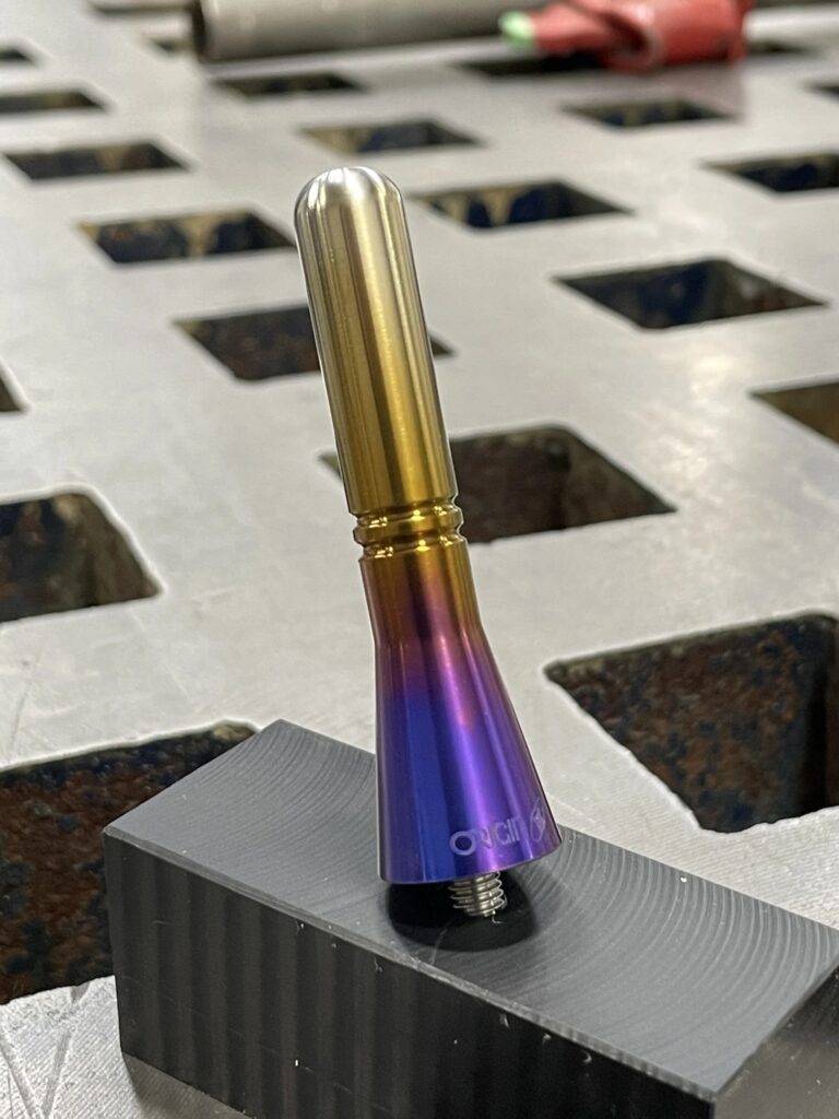 Origin Fabrication Shorty Titanium Antenna for the Honda S2000