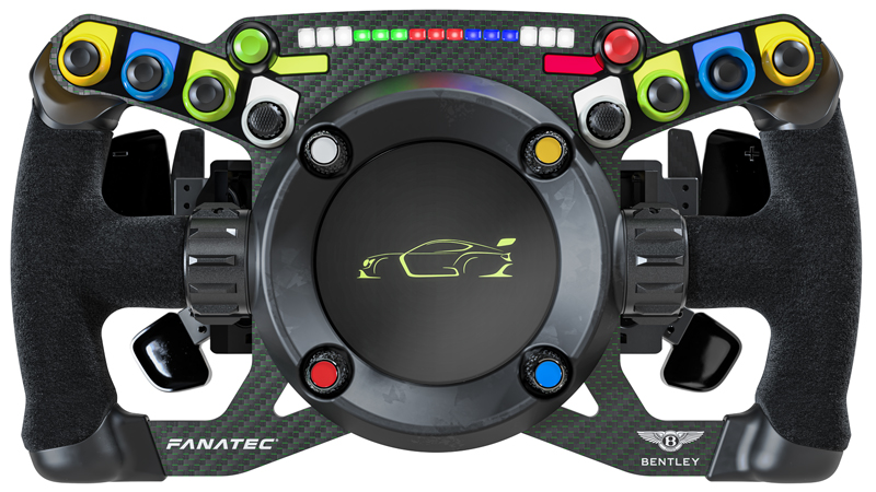 Fanatec Bentley GT3 steering wheel