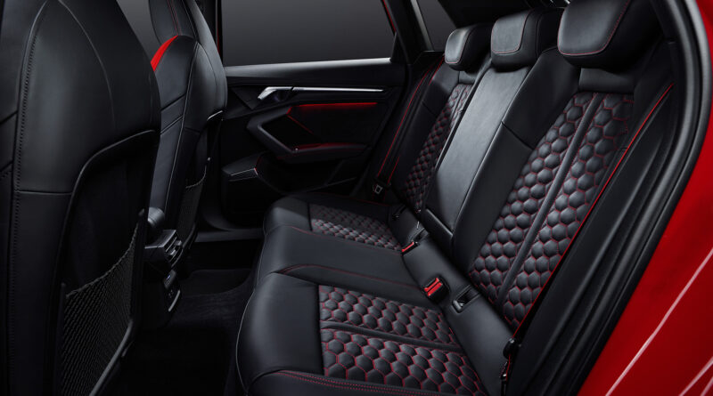 2022 Audi RS 3 Sportback. Interior rear seats