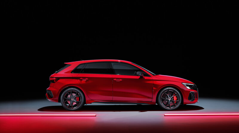 2022 Audi RS 3 Sportback. side view