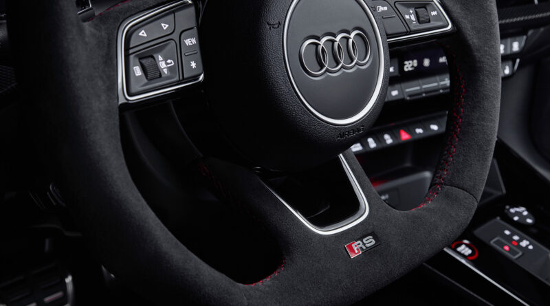 2022 Audi RS 3 Sportback. Interior steering wheel