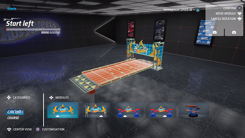 Hot Wheels Unlimited "track builder" feature preview.