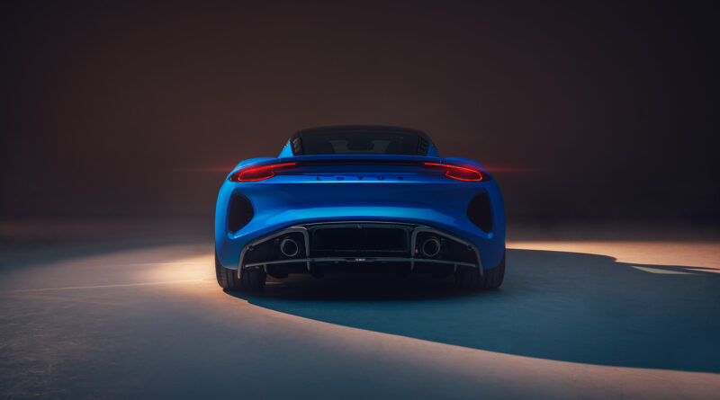 Lotus Emira rear view