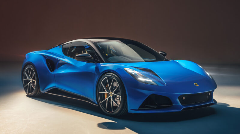 Lotus Emira side view