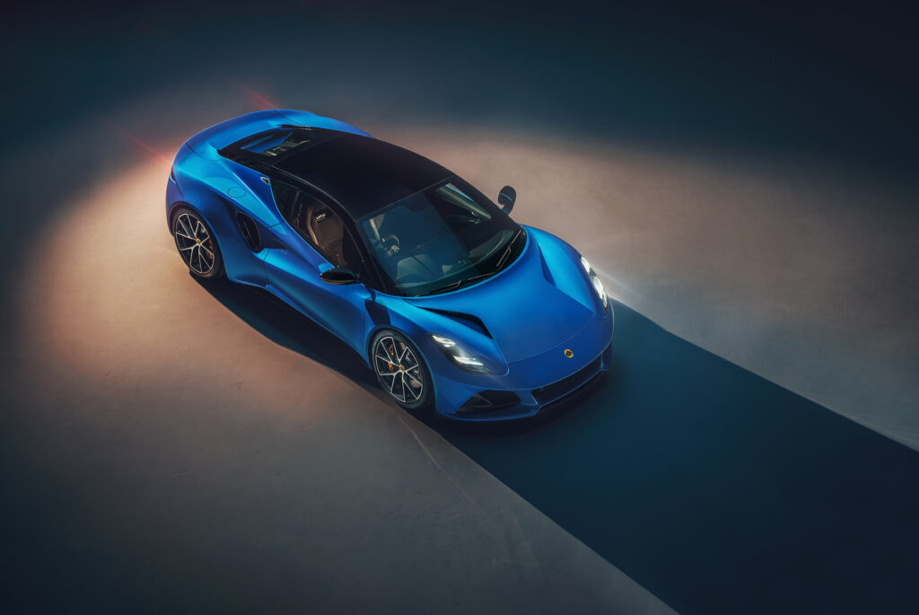 Lotus Emira top view