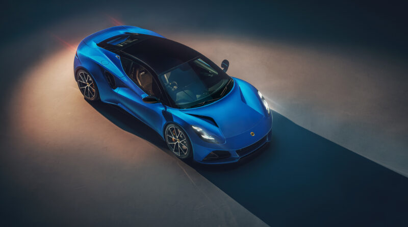 Lotus Emira top view
