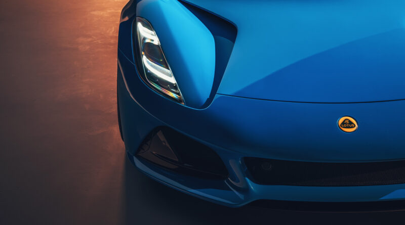 Lotus Emira front end close up