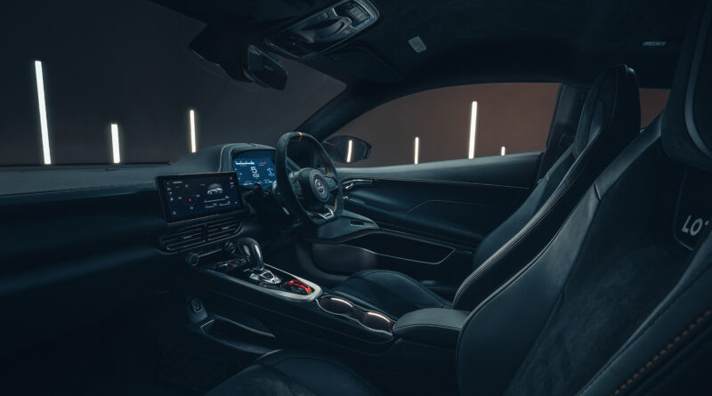 Lotus Emira interior passenger seat view