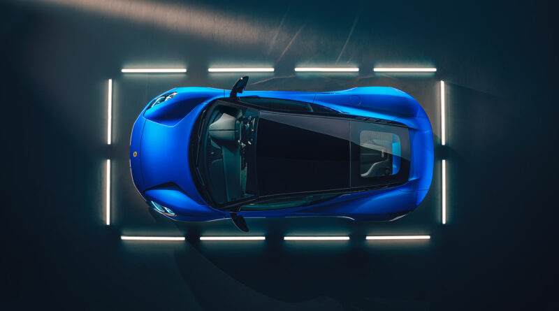 Lotus Emira top view
