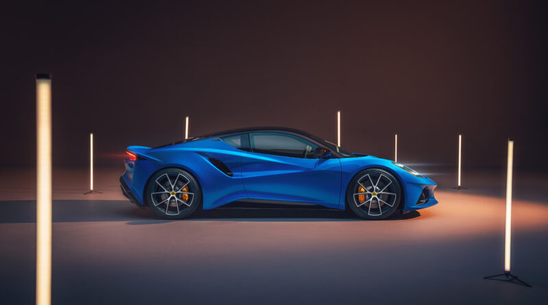 Lotus Emira side view