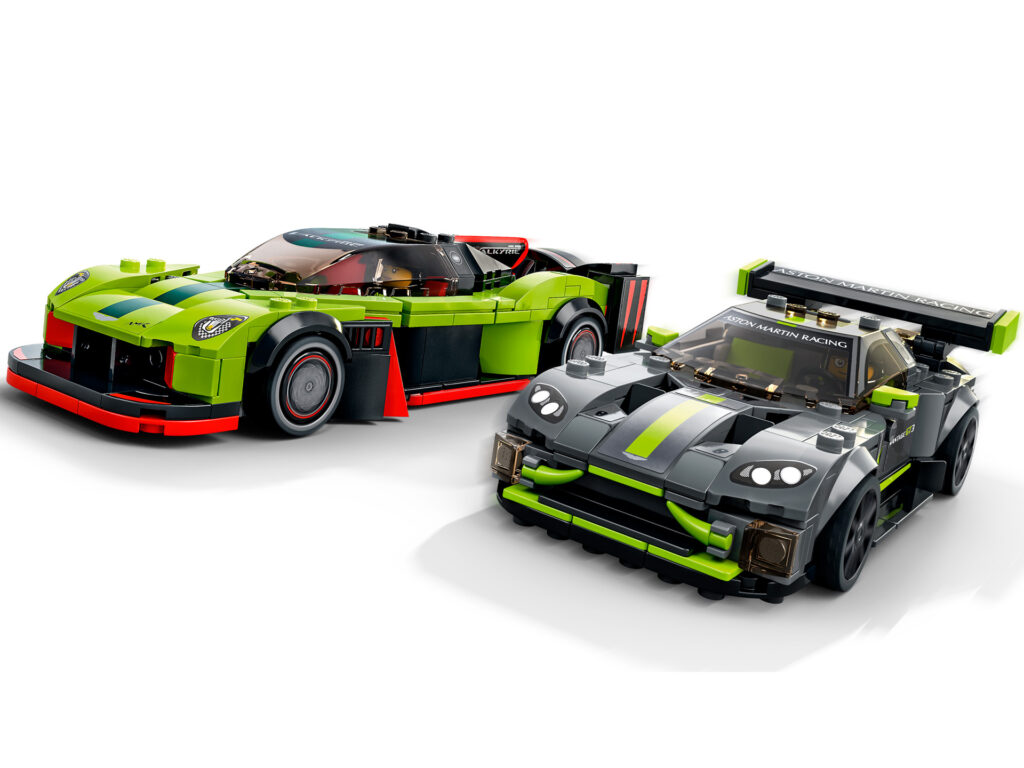 2022 LEGO Speed Champions Aston Martin Valkyrie AMR Pro and Aston Martin Vantage GT3