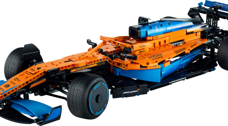 LEGO Technic 2022 McLaren F1 car set #42141