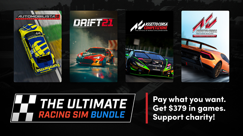 The Ultimate Sim Racing Bundle by Humble Bundle