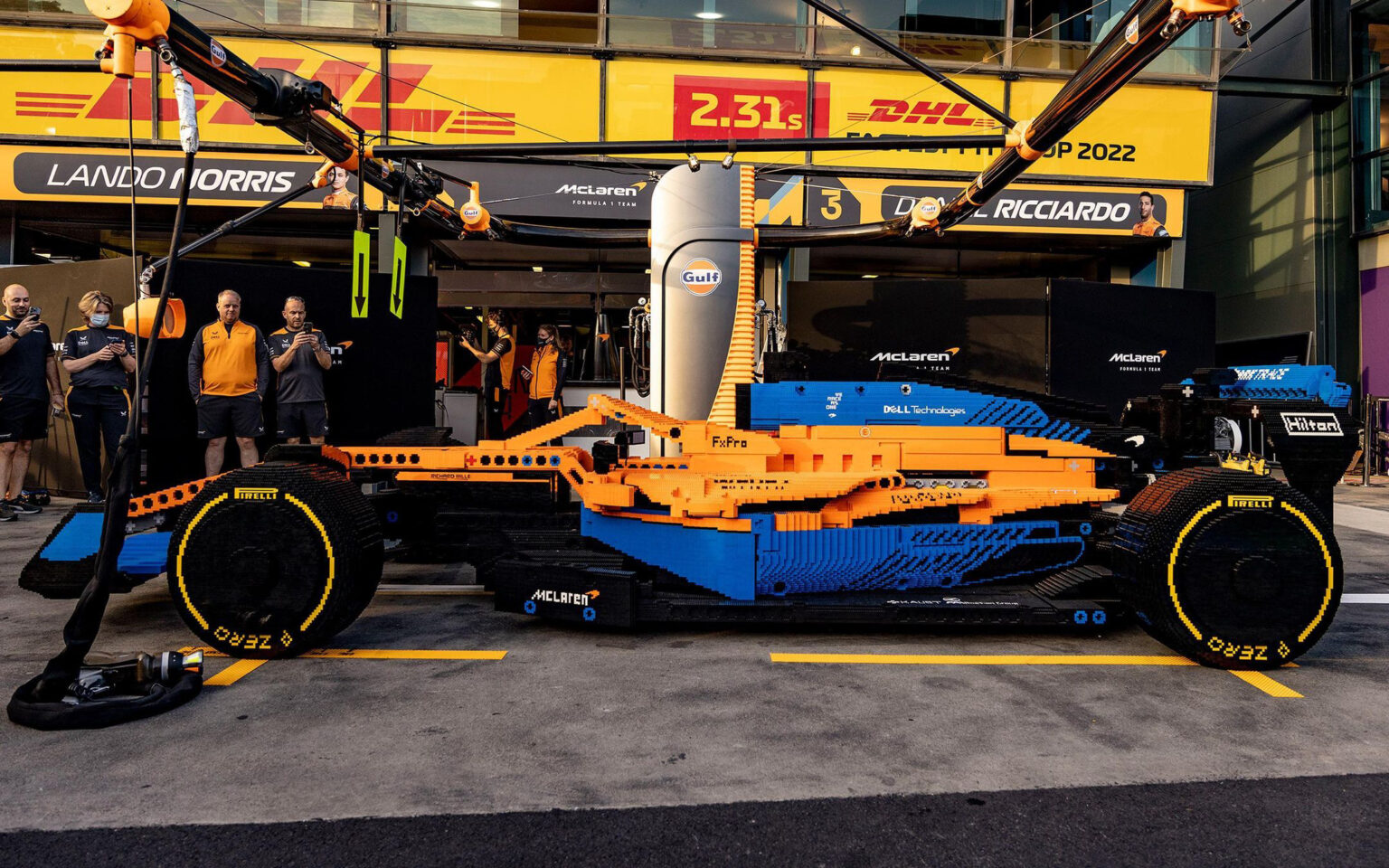 LifeSized Lego McLaren F1 Car Appears at Australia GP MotorworldHype