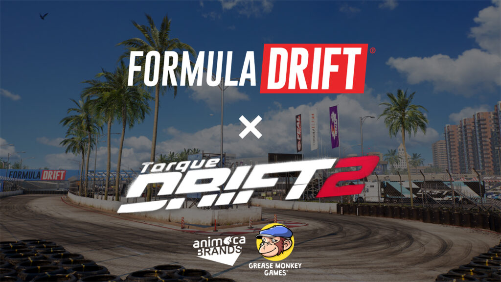 Torque Drift 2 Formula Drift collaboration announcement graphic