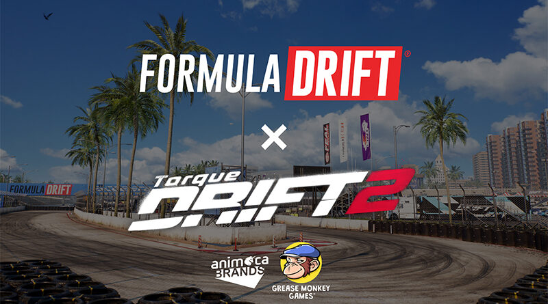 Torque Drift 2 Formula Drift collaboration announcement graphic